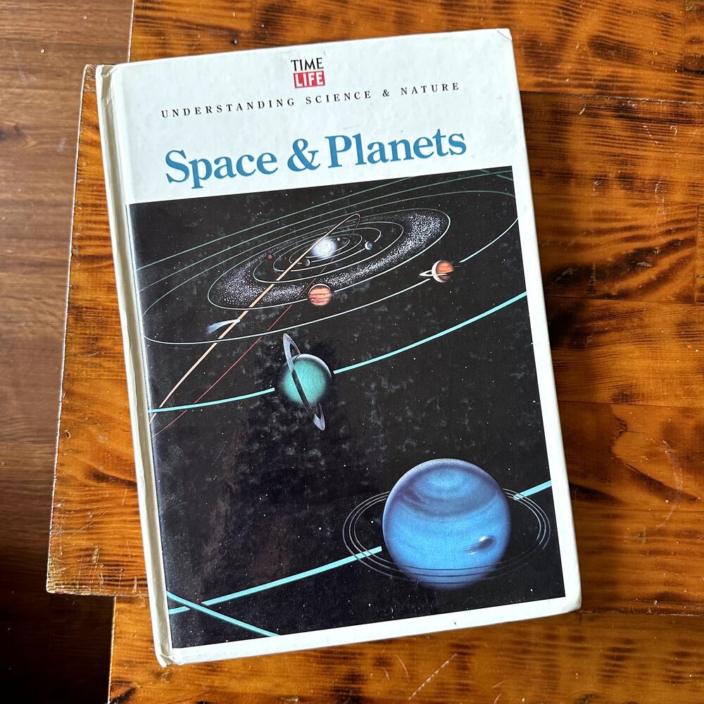 Vintage 1992 Time Life Understanding Science & Nature Space & Planets Book